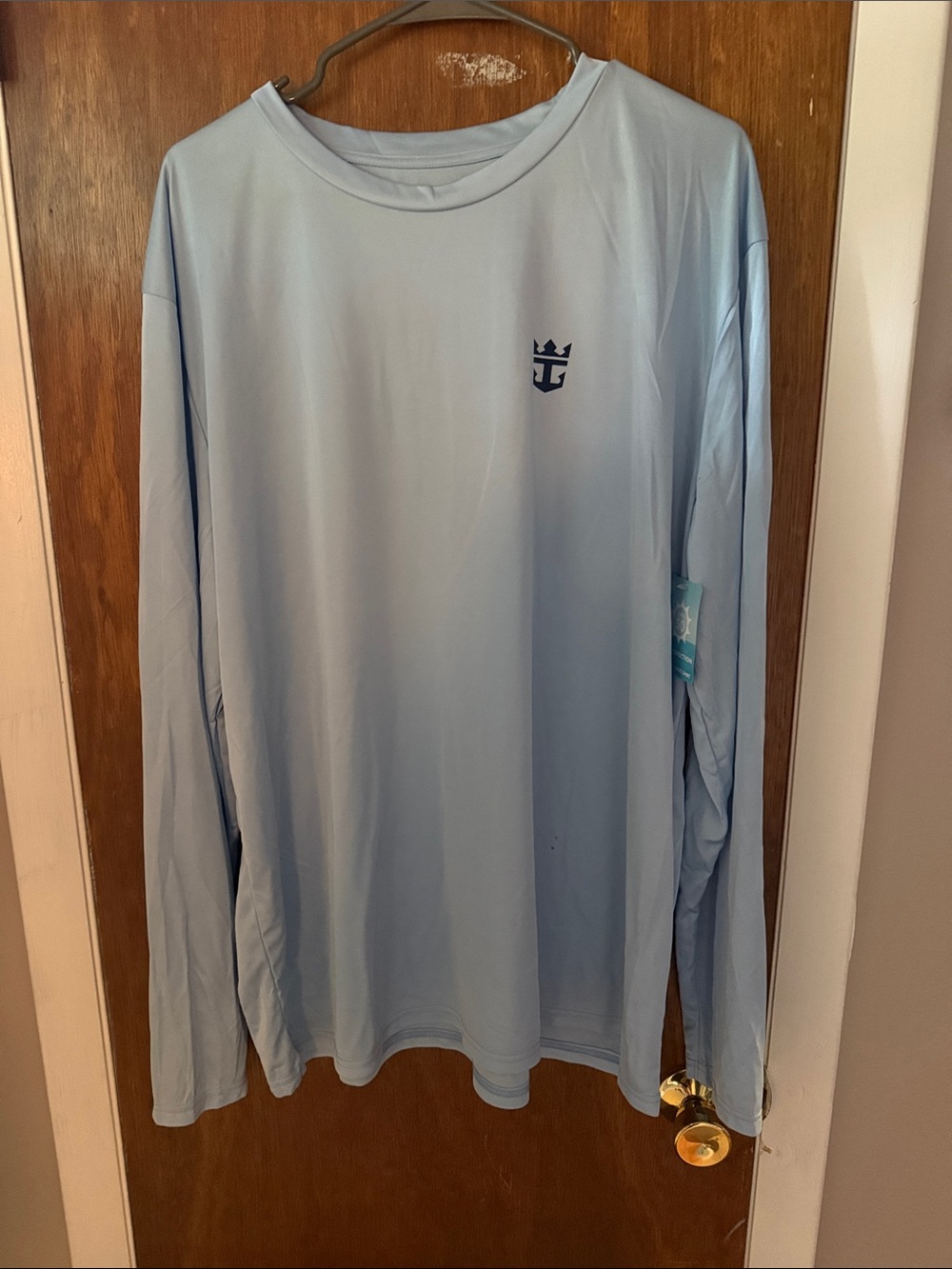 Light Blue Sun Guard Performance Long Sleeve - Brand: Royal Caribbean